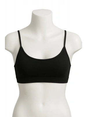 SİYAH MI Emay 1815 6'Lı Pedli Alıştırma Sütyeni