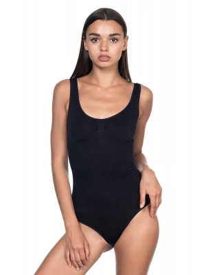 SİYAH MI Emay 1924 Soft Kalın Askıllı Çıtçıtlı Body