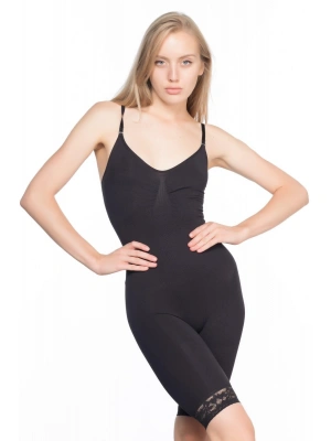 SİYAH MI Emay 2031 Paçalı Dantelli Boy Korse