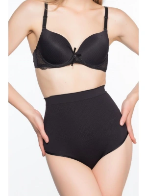 SİYAH MI Emay 2054 Masajlı String Korse