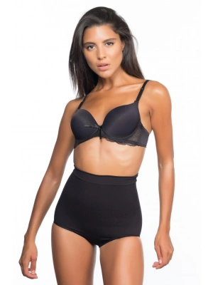 SİYAH MI Emay 2057 Yüksek Bel Masajlı Slip Korse