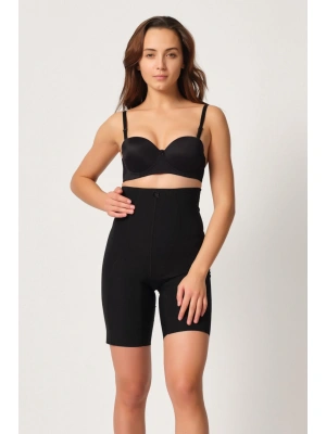 SİYAH MI Emay 2814 Double Yüksek Bel Boxer Lazer Korse