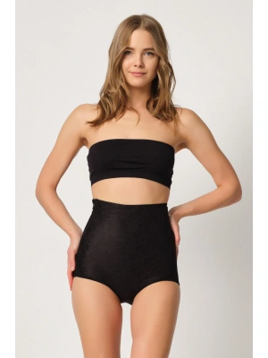 SİYAH MI Emay 2842 Lazer Dantelli Slip Korse