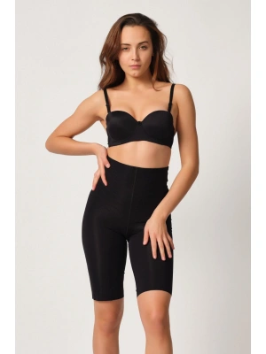 SİYAH MI Emay 2923 Yüksek Bel Karyokalı Paçalı Lazer Korse