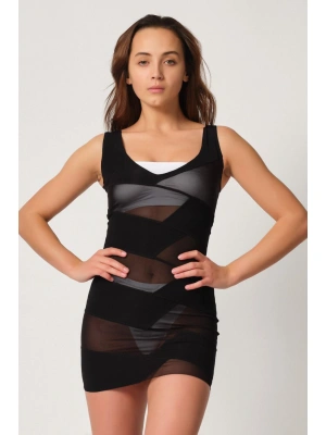 SİYAH MI Emay 2934 Toparlayıcı Elbise Lazer Korse