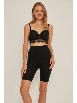 SİYAH MI Emay 3005 Soft Uzun Paçalı Boxer Korse