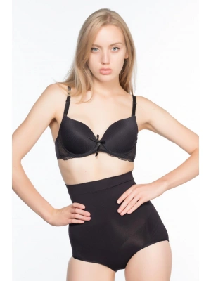 SİYAH MI Emay 7024 Yüksek Bel Slip Korse