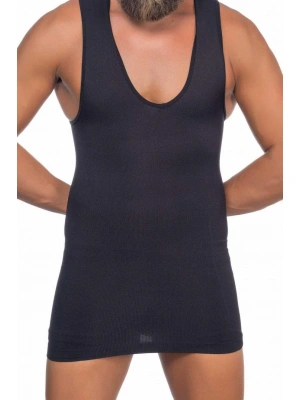 SİYAH MI Emay E1003 V Yaka Erkek Korse Atlet