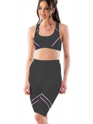 SİYAH-PEMBE MI Emay 3850 Soft Büstiyer Takım