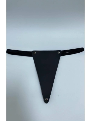 Suni Yumuşak Deri Harness Fantezi Sexi Tanga Külot  81077