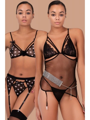 Taş Aksesuarlı Fantezi İkli Kostüm Set 51192-51194