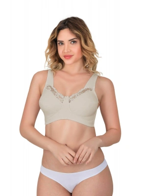 TEN MI Emay 181 B Dantelli Toparlayıcı Cotton Sütyen
