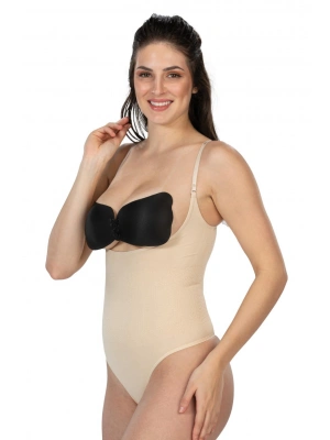 TEN MI Emay 2076 Göğüsü Açık String Body Korse