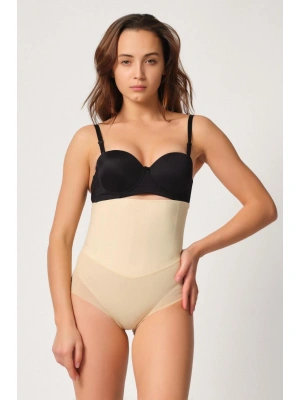 TEN MI Emay 2945 Tül Karyokalı Slip Lazer Korse