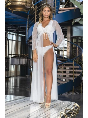 TRANSPARAN UZUN SABAHLIK EKRU (MGP11460)