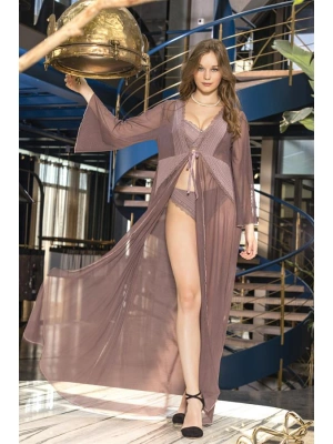 TRANSPARAN UZUN SABAHLIK MOR (MGP11460)