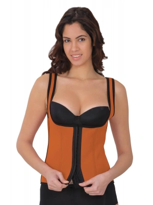 TURUNCU MI 9173 Agraflı Göğsü Açık Atlet Korse