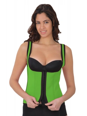 YEŞİL MI 9173 Agraflı Göğsü Açık Atlet Korse