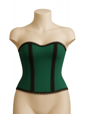 YEŞİL MI Emay 9155 F Fırfırlı Terletici Büstiyer