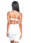 BEYAZ MI Emay 2817 Yüksek Bel Paçalı Lazer Korse