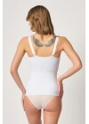 BEYAZ MI Emay 2946 Göğüs Altı Balen Destekli Atlet Korse