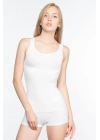 BEYAZ MI Emay 5015 Kalın Askılı Atlet Korse