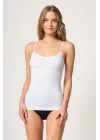 BEYAZ MI Emay 5020 İnce Askılı Atlet Korse