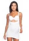 BEYAZ MI Emay 5043 Göğsü Açık Masajlı Korse