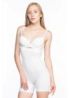 BEYAZ MI Emay 7026  Yüksek Bel Paçalı Korse