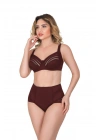 BORDO MI Emay 183 C Yan Destekli Toparlayıcı Balenli Sütyen