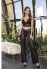 BRALET, PANTOLON VE STRİNG TAKIM SİYAH (MGP31314)