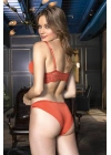 BRALET SÜTYEN SLİP KÜLOT TAKIM NAR ÇİÇEĞİ (MGP31351)