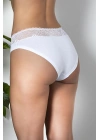 DANTEL DETAYLI SLİP KÜLOT BEYAZ (MGP21781)