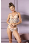 DANTEL Lİ KAPLI DESTEKSİZ  BRALET SLİP KÜLOT TAKIM SOMON (MGP32031)