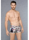 Doreanse Erkek Modal Baskılı Boxer 1808