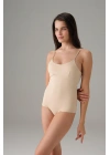 Kadın Ten Dikişsiz İnce Askılı İnvizible Body 12123