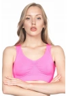 NEON FUŞYA MI Emay 4001 Soft Sporcu Büstiyer