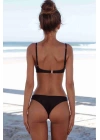 Özel Tasarım Siyah Şık Bikini Takımı