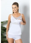 PAMUKLU EMZİRME ATLETİ BEYAZ (MGP11786)
