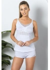 PAMUKLU EMZİRME ATLETİ BEYAZ (MGP11786)