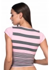 PEMBE GRİ MI Emay 5026 Soft Seamless T Shirt
