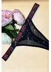 Sexi Yazılı String Külot  81901