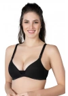 SİYAH MI Emay 1422 Modal Cotton Kaplı Emzirme Sütyen
