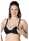 SİYAH MI Emay 1422 Modal Cotton Kaplı Emzirme Sütyen