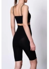 SİYAH MI Emay 2015 Yüksek Bel Double Uzun Paçalı Korse