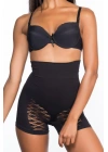 SİYAH MI Emay 2064 Popo Açık Fantezi Boxer Korse