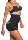 SİYAH MI Emay 2064 Popo Açık Fantezi Boxer Korse