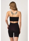 SİYAH MI Emay 2707 Lazer Yüksek Bel Paçalı Korse