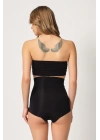 SİYAH MI Emay 2920 Yüksek Bel Karın Desteklı Slip Lazer Korse