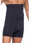 SİYAH MI Emay E1005 Erkek Yüksek Bel Double Boxer Korse
